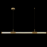 Светильник подвесной Crystal Lux LINEUP SP24W LED BRASS
