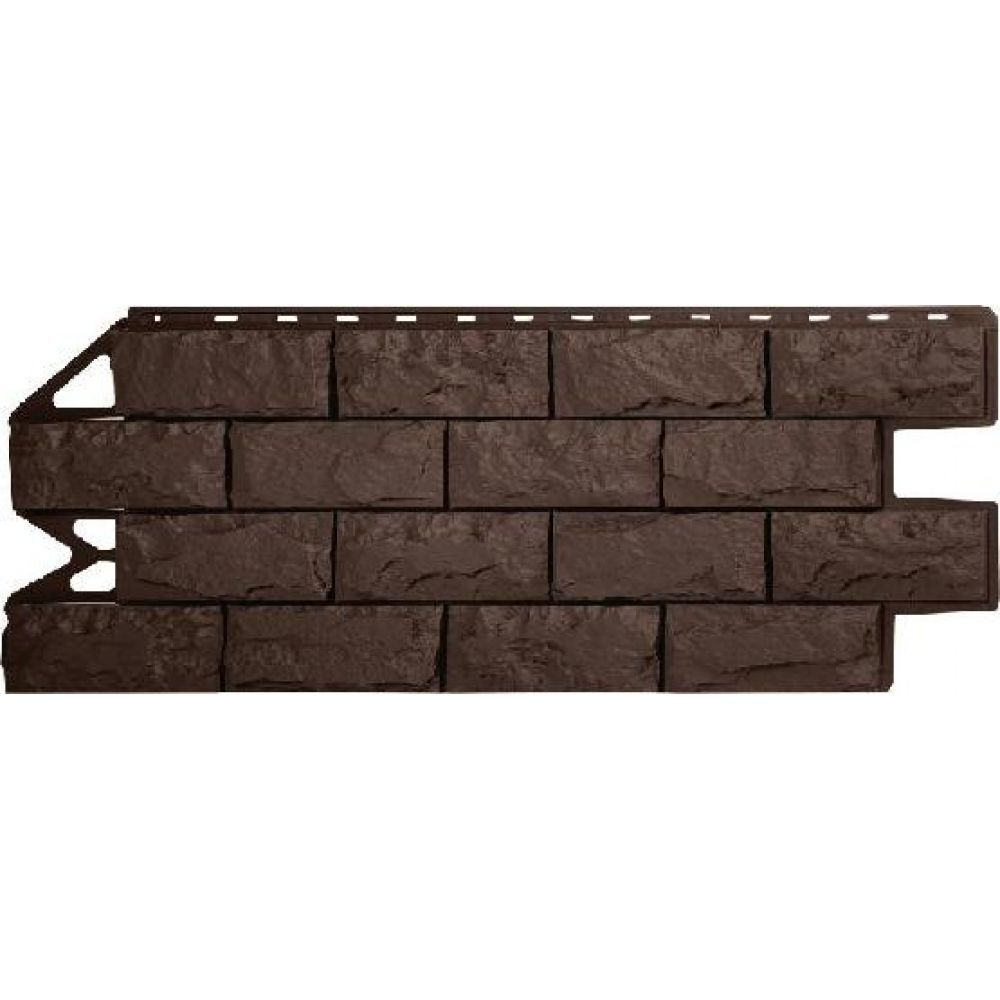 Фасадная панель Фагот ЭКО Альта-профиль Коричневый 1020*430мм 0,44м2