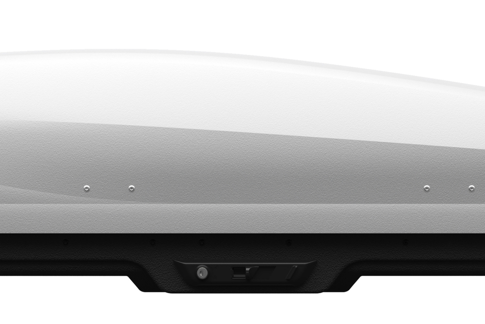 Автобокс на крышу LUX IRBIS 206 (470 литров) белый глянцевый