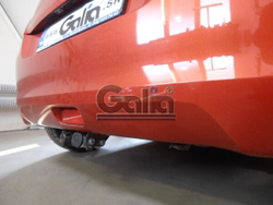 Фаркоп оцинкованный Galia S101A для Suzuki Swift хетчбек 3/5 дверей 2010-(паспорт и сертификат в комплекте)(без электрики)