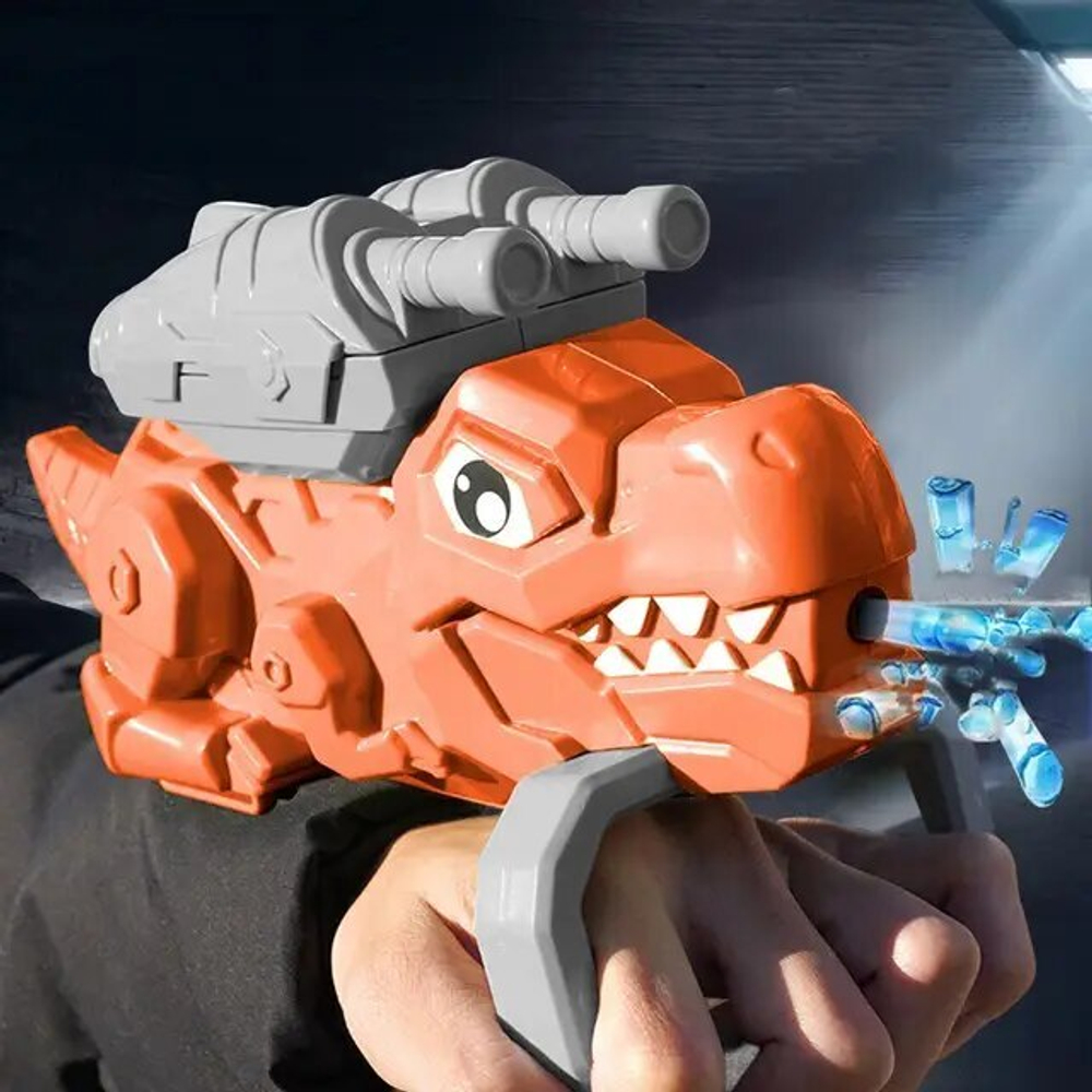 Пистолет на руку "Динозавр стреляющий орбизами" Dino Launcher