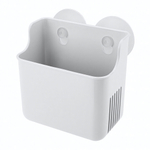 Держатель подвесной на присосах helper, 127х90х124 мм (белый)