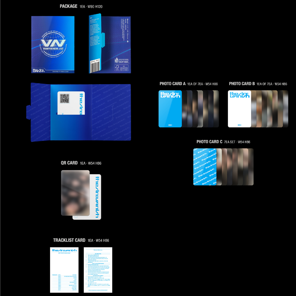 Альбом ENHYPEN - THE SIN : VANISH [Weverse Albums ver.]