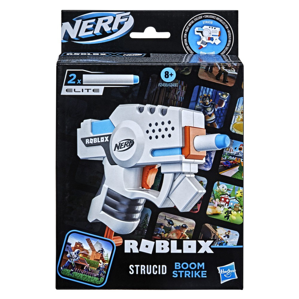 Hasbro F2490 F2498 — Бластер Nerf Roblox «Strucid Boom Strike» со стрелами F2498 — фото 2