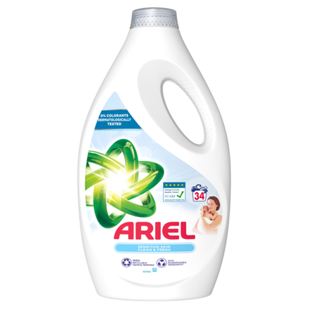 Гель для стирки Ariel Для чувствительной кожи 1.7 л