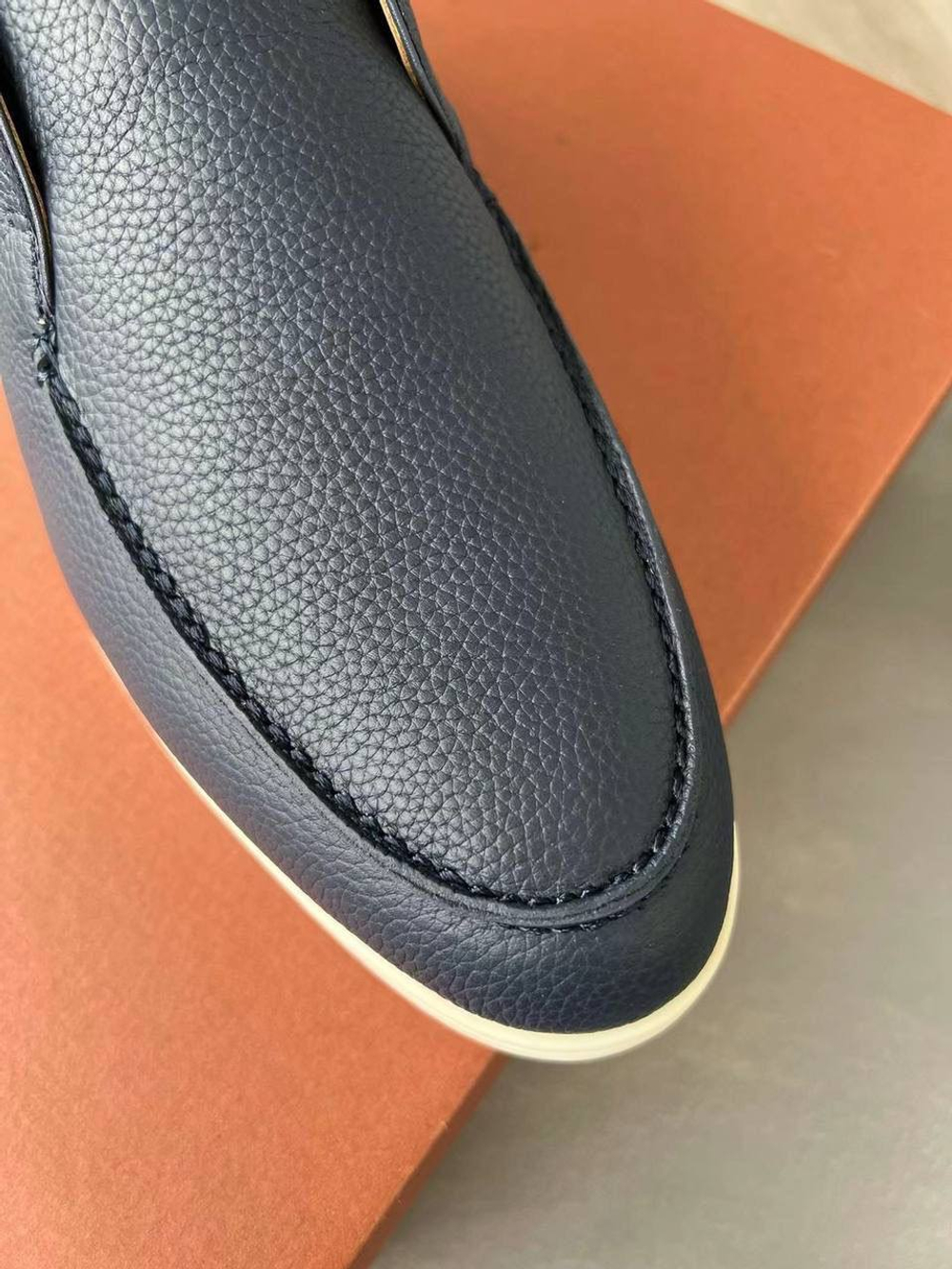 Высокие лоферы Loro Piana