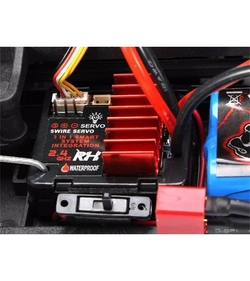 Радиоуправляемый монстр Remo Hobby SMAX (синий) 4WD 2.4G 1/16 RTR