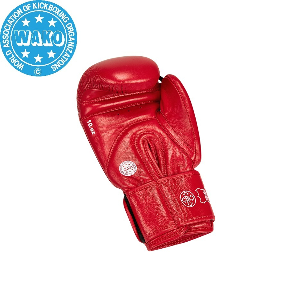 BGT-2010w Боксерские перчатки TIGER WAKO Approved красные