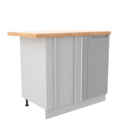 Кухня Модуль СУ 1000 (левый) Тренто Штукатурка серая