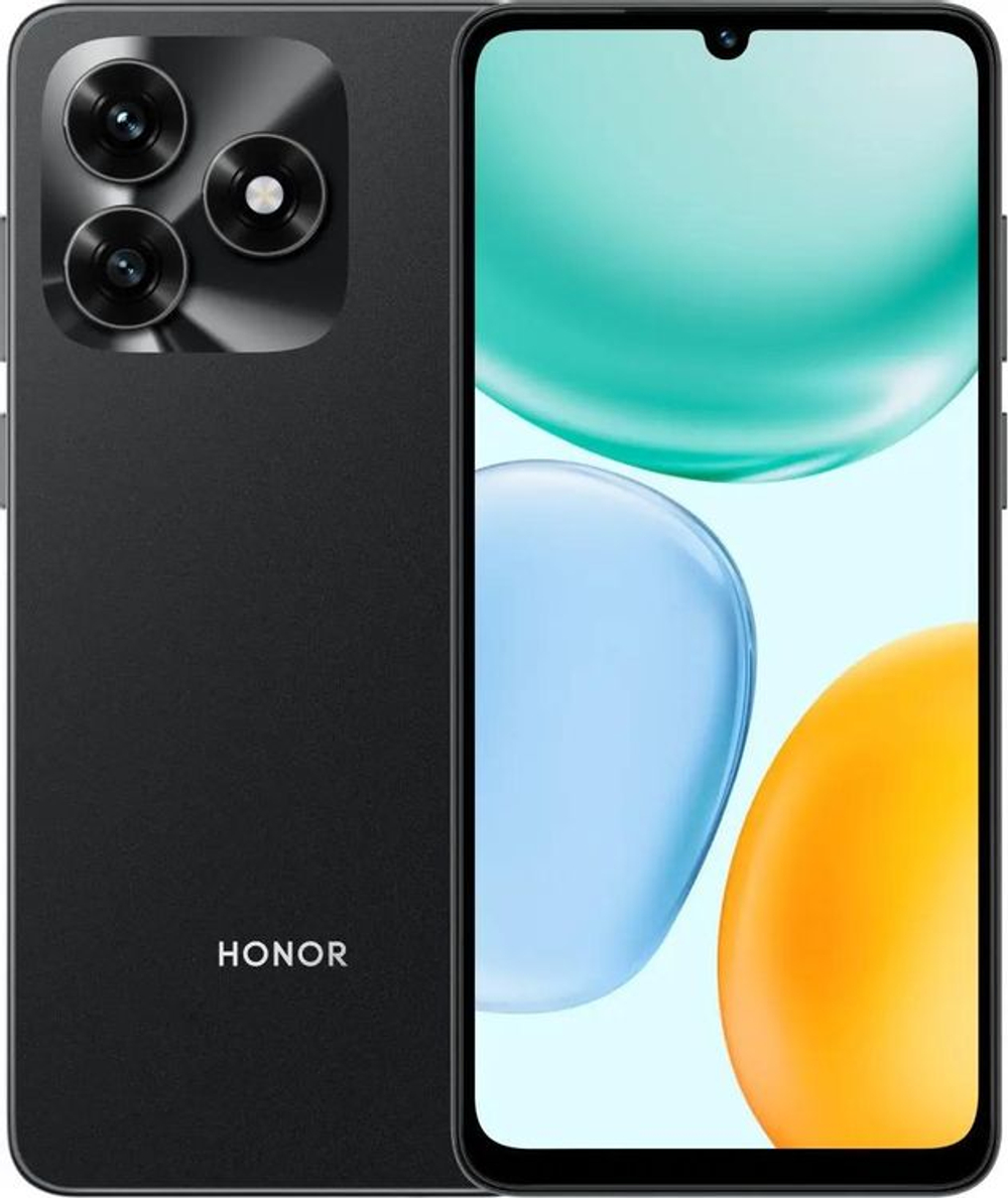 6.74" Смартфон Honor X5c 4/64Gb,  NLA-LX2,  IPS,  90Гц,  5260мAч,  полночный черный