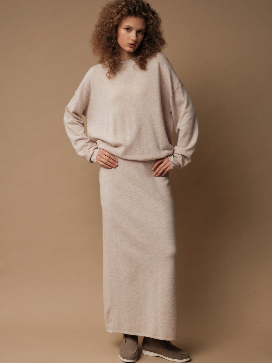 S0423-8006 Юбка женская жемчужный dbr