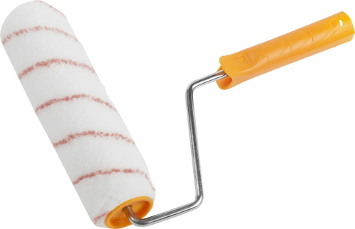 Валик NYLON ПОЛИАМИД малярный в сборе, ворс 12мм, бюгель 8мм, 48х240мм, STAYER Profi