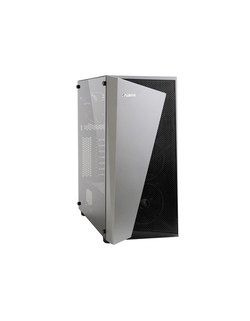 Корпус ZALMAN S4 Plus, без БП, боковое окно (акрил), черный,  ATX