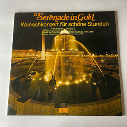 Винтажная виниловая пластинка LP Сборник Классческой Музыки Serenade In Gold, Wunschkonzert Fur Schone Stunden (Германия 1977)