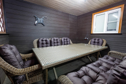 Комплект мебели из искусственного ротанга Family set КРОСС Мэдисон (2 дивана+2 кресла) с подушками на сидение и спинку