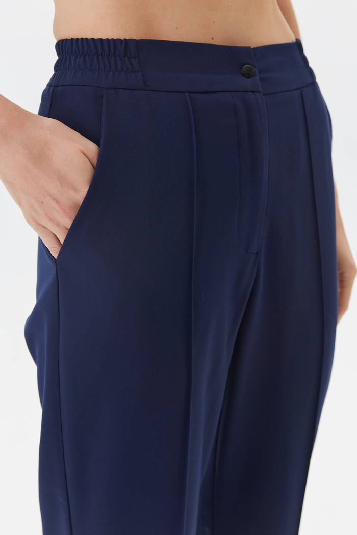 Брюки зауженные медицинские женские Сьют, нэви