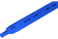 Термоусадка REXANT 12.0/6.0 мм, 1м, синяя 21-2005