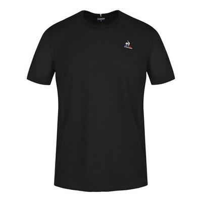 Мужское теннисное поло Le Coq Sportif Essential N°3 T-Shirt Men - Black