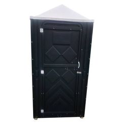 Туалетная кабина Экомарка Рецикл (черный)