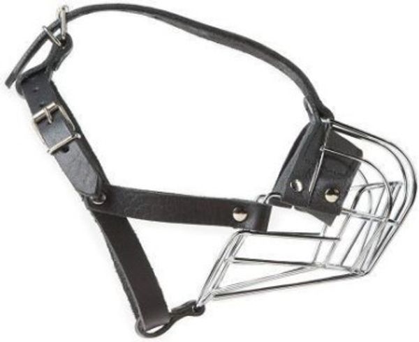 Намордник для собак c укороченной мордой JULIUS-K9 Middle металл