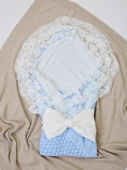 Конверт на выписку для новорожденных летний