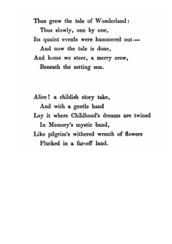 Alice's adventures in Wonderland | C.L. Dodgson