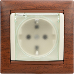 Рамка 1 пост тонированное дерево Valena Classic LEGRAND