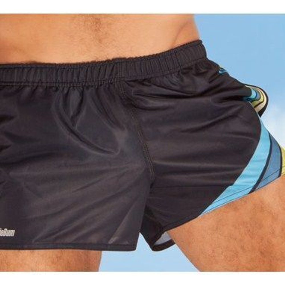 Мужские шорты спортивные черные Aussiebum Score Shorts Black