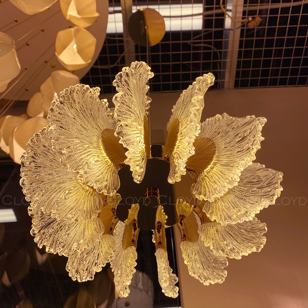 Люстра Cloyd ANTIGUA C1 / Ø35 см - золото (арт.11317)