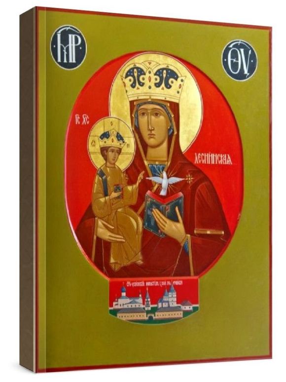 Леснинская икона БМ (рукописная на заказ)