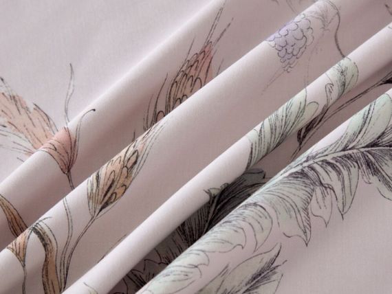 Комплект с ЛЕТНИМ одеялом Asabella 2199 ФЛАНЕЛЬ с Тенселем