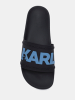 Шлепки LAGERFELD 521479 черный с синим