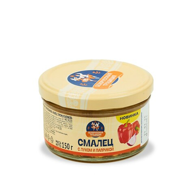 Смалец с луком и паприкой "Белорусская традиция" 150 г, Беларусь