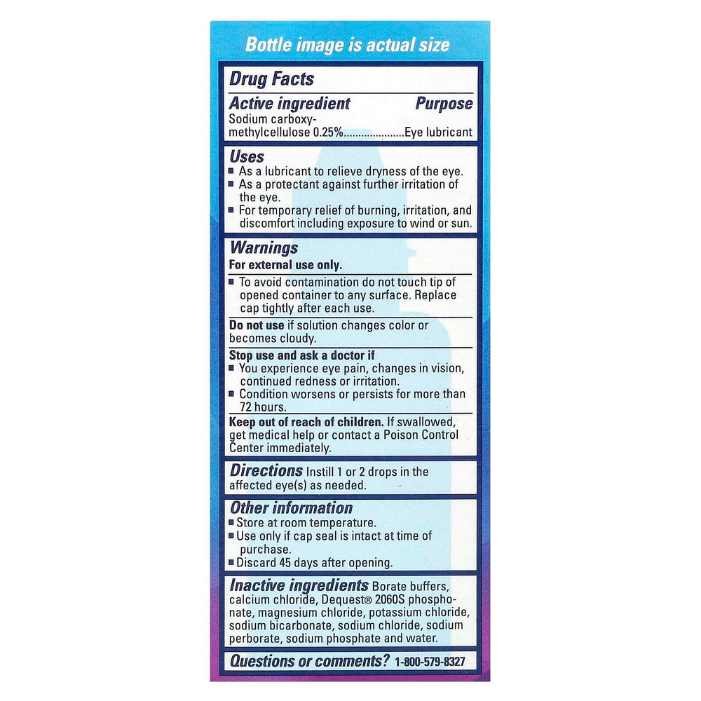 TheraTears, Dry Eye Therapy, увлажняющие глазные капли, 30 мл (1 жидк. унция)