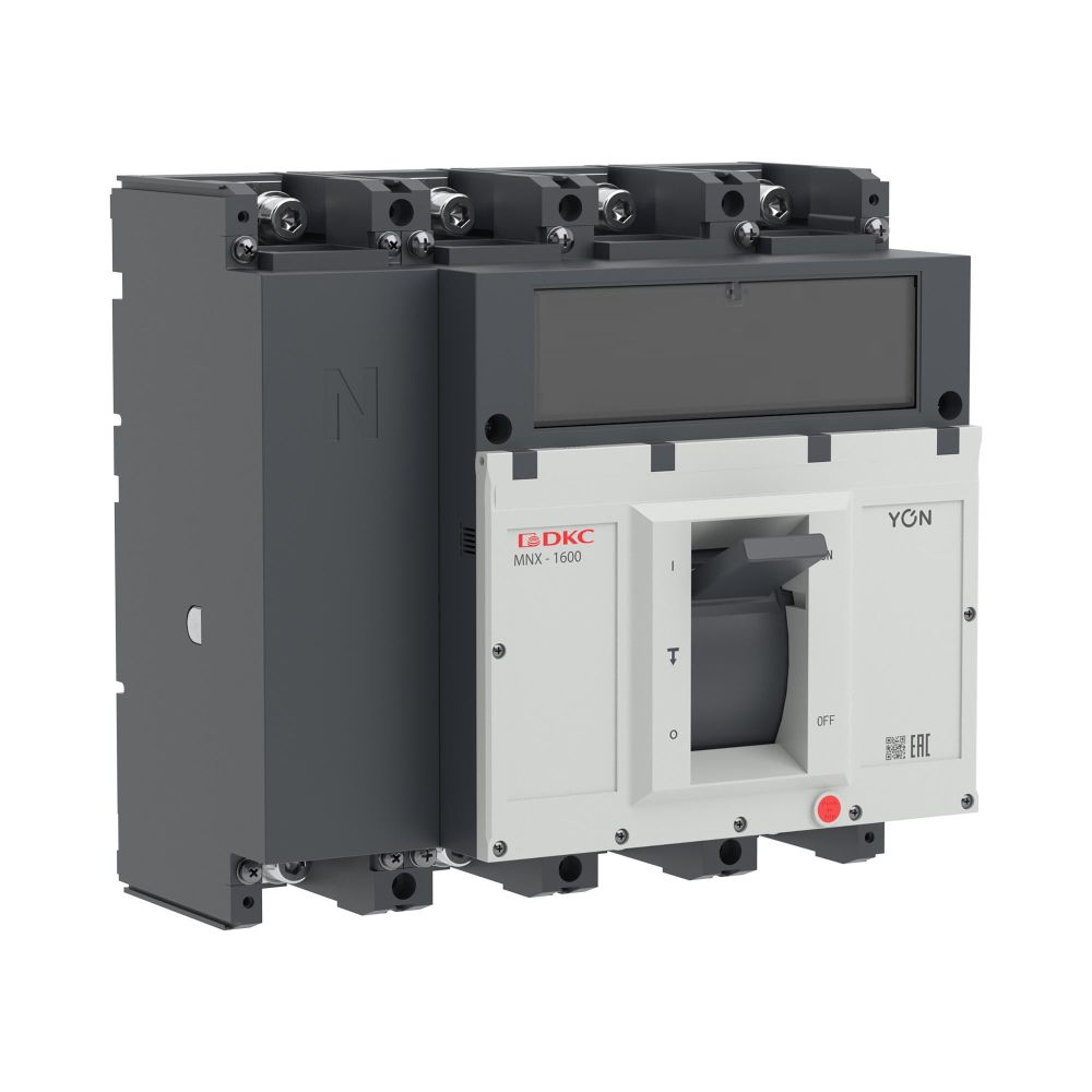 Авт. выкл. пост. тока YON pro MNX1600M 4P 1250A 70kA при DC1000V расц. TMD DC