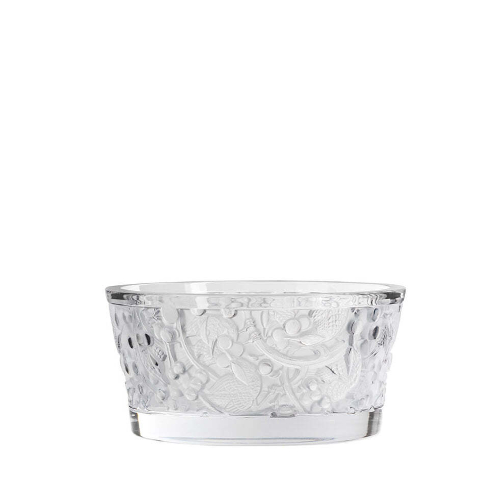 Чаша для фруктов Lalique Merles et Raisins прозрачная, 23.7 см