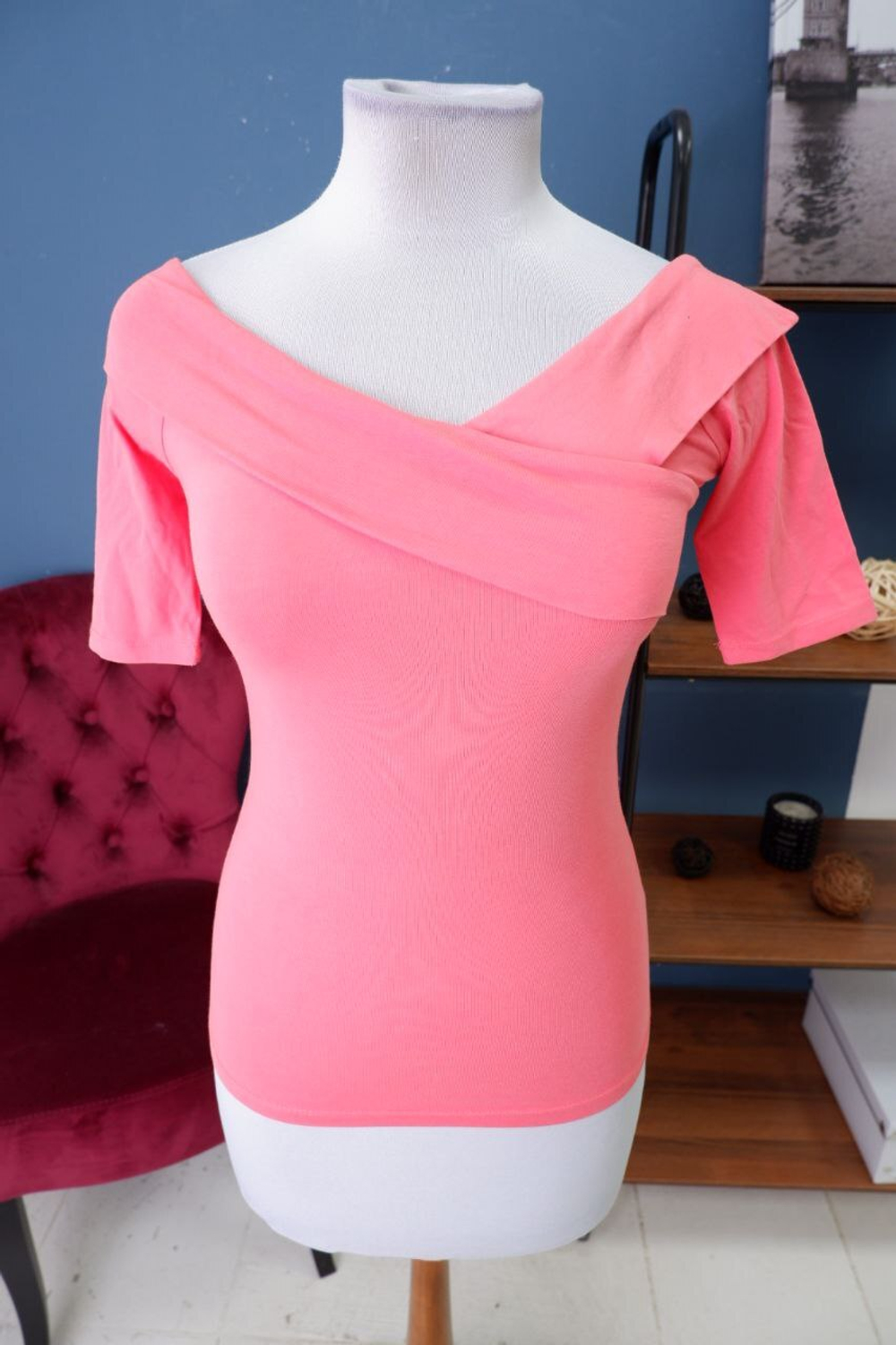 Футболка Befree корраловая 42 размер