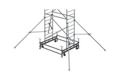 Вышка модульная алюминиевая MEGAL ВМА 700/19