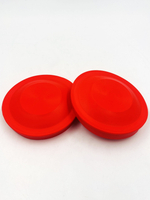 Заглушка фары красная D88 мм ВАЗ 2170 Приора, ВАЗ 1118 Калина комплект 2 шт