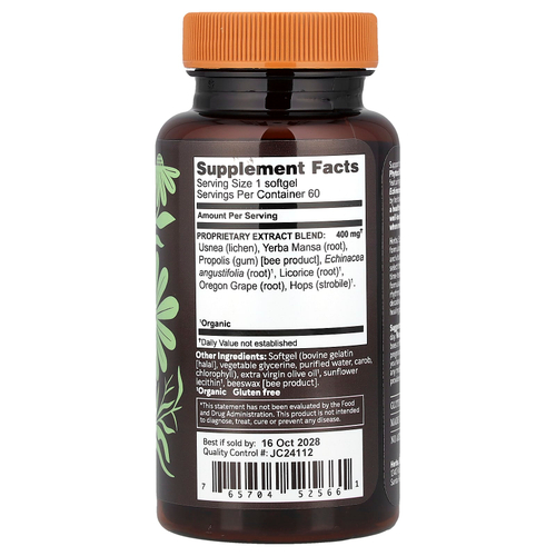 Herbs Etc., Phytocillin®, 60 капсул (400 мг в 1 капсуле)