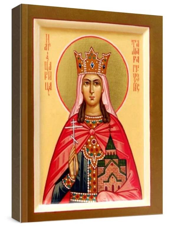 Тамара Грузинская (рукописная икона)