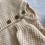 Комплект на выписку вязаный "АйШах" с шапкой и комбинезоном р.24 (Цвет: Черный, Размер: 80)