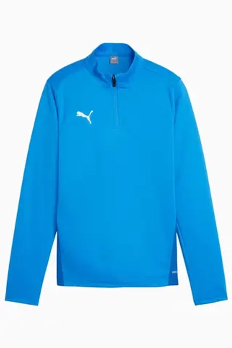 Кофта Puma teamGOAL 1/4 Zip Top Junior - синий