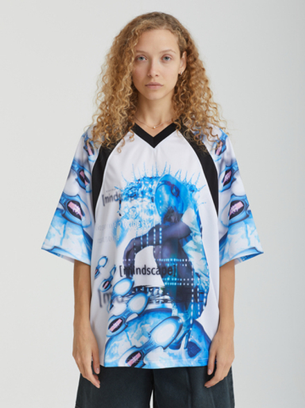 Женская Футболка Minga X Pepela Nyc White Football