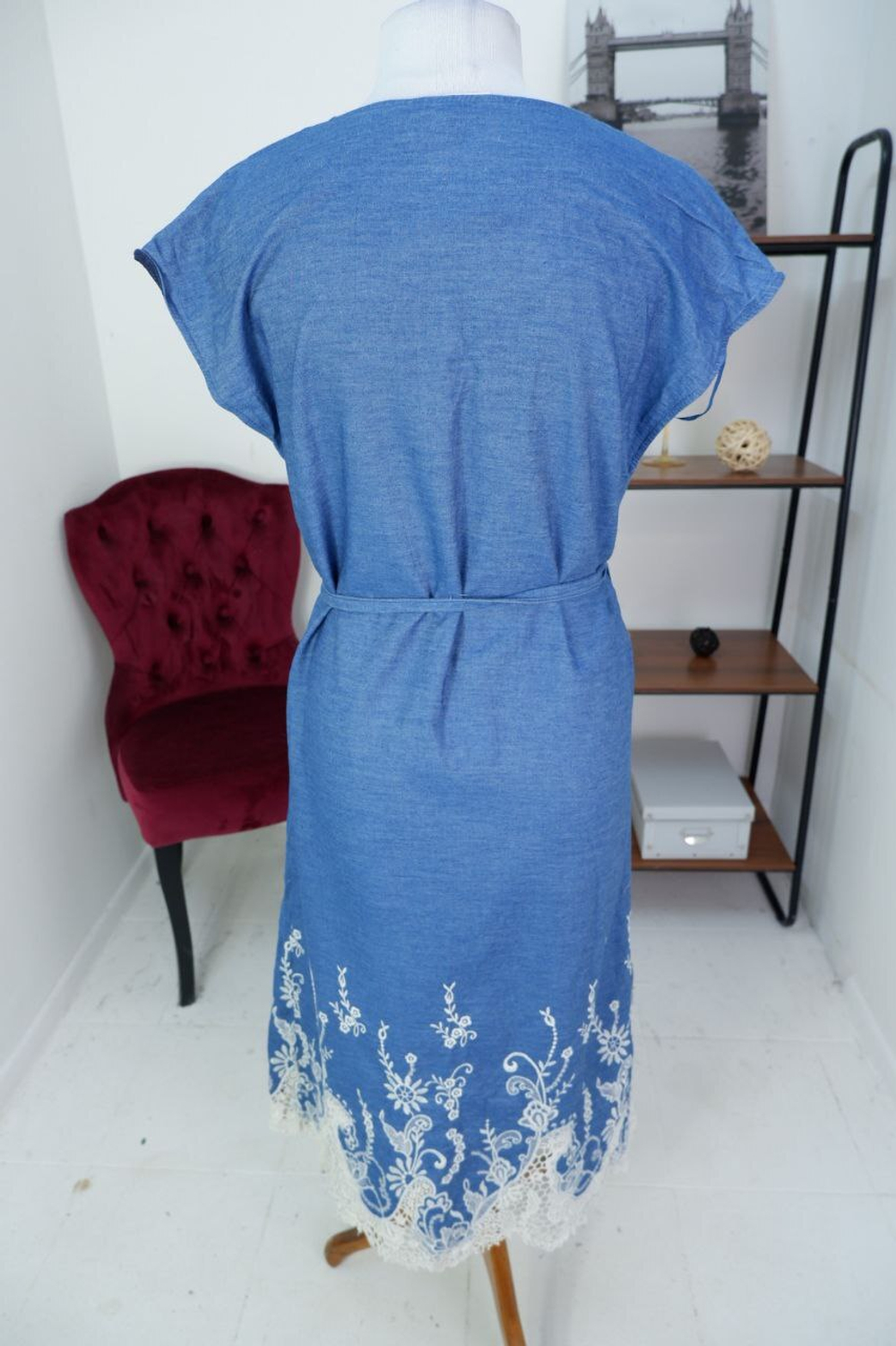 Платье Lady Sharm стильное хлопковое 50 размер