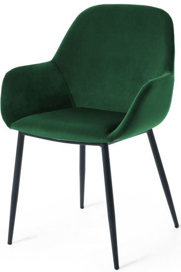 Кресло Konna бархат зелёный Испания La Forma
