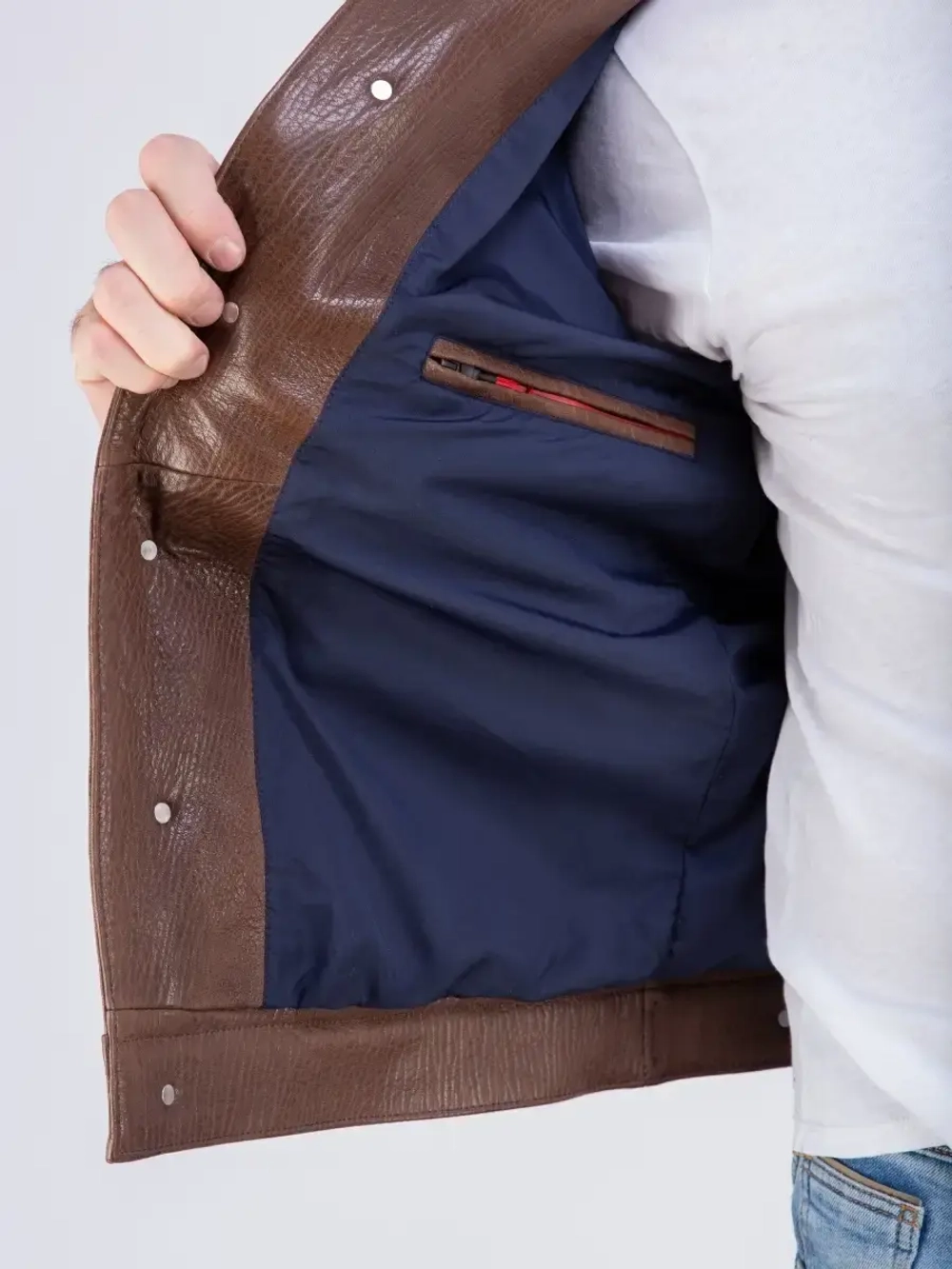 Куртка мужская из натуральной кожи