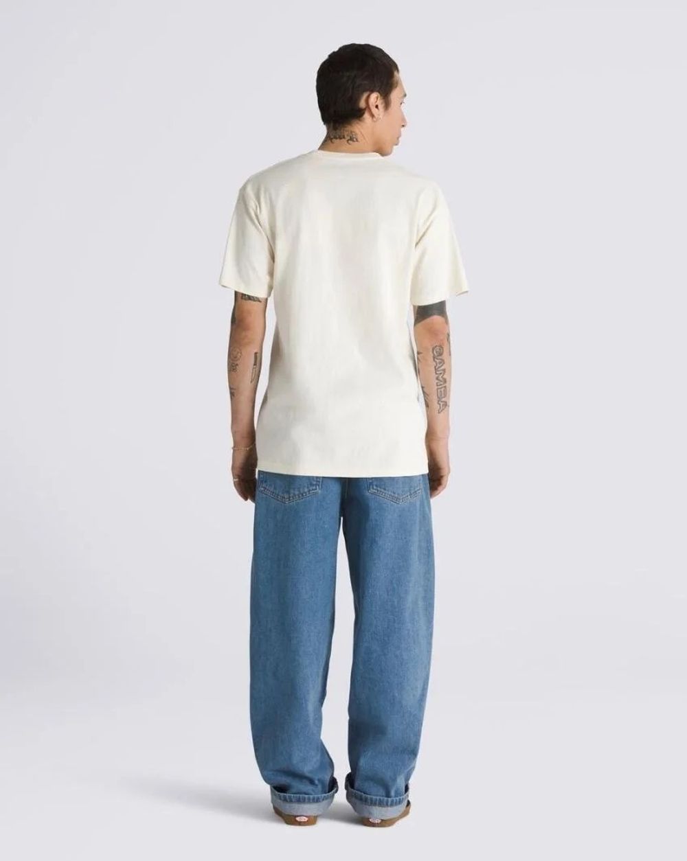 Джинсы Vans CHECK-5 BAGGY DENIM PAN STONEWASH/BLUE