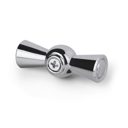 Ручка выключателя 2 шт. (хром) Ретро