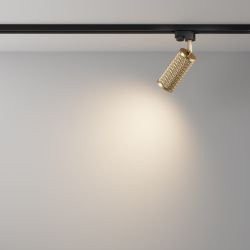 Трековый светильник для однофазного шинопровода Maytoni Unity Focus Design TR011-1-GU10-G